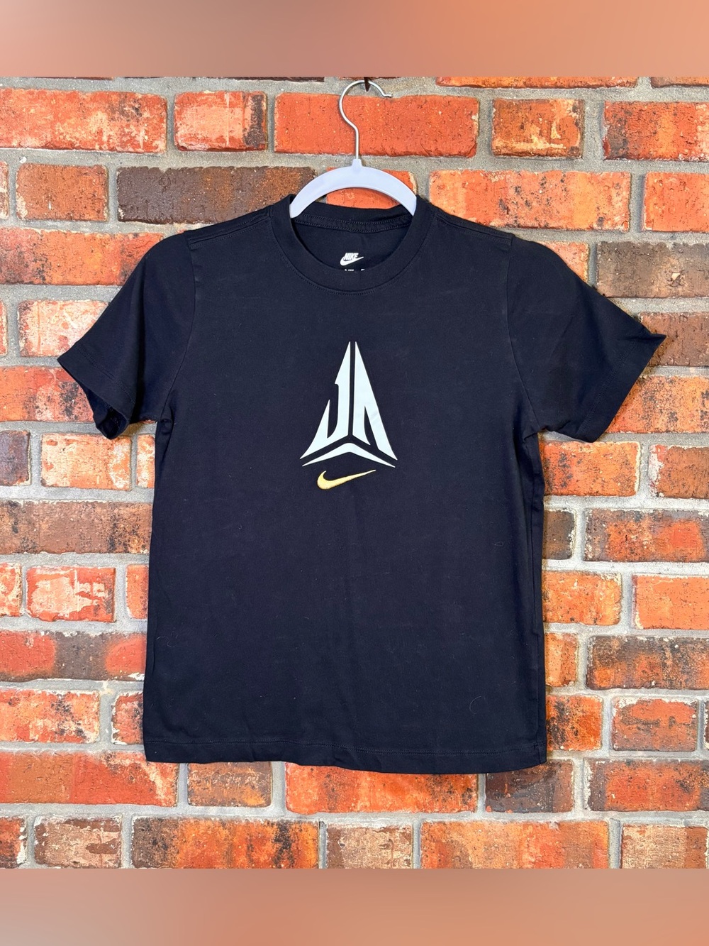 Nike kids youth Ja Morant big graphic tee black M